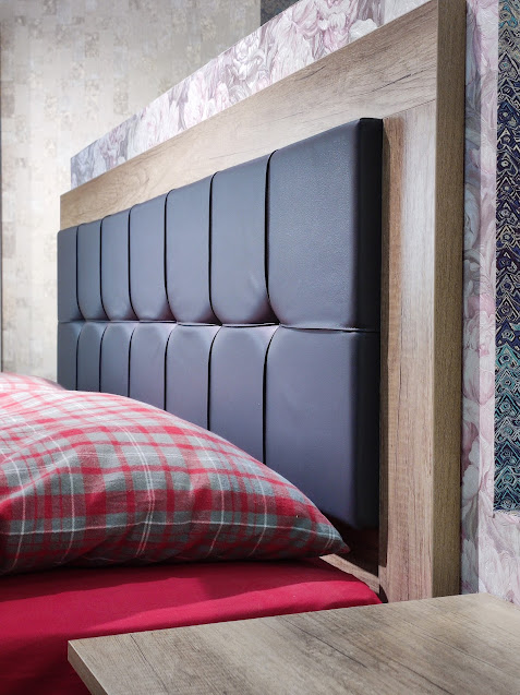 картинка Кровать Вега Скандинавия 5 двуспальная с ПМ  магазин Мебель Легко