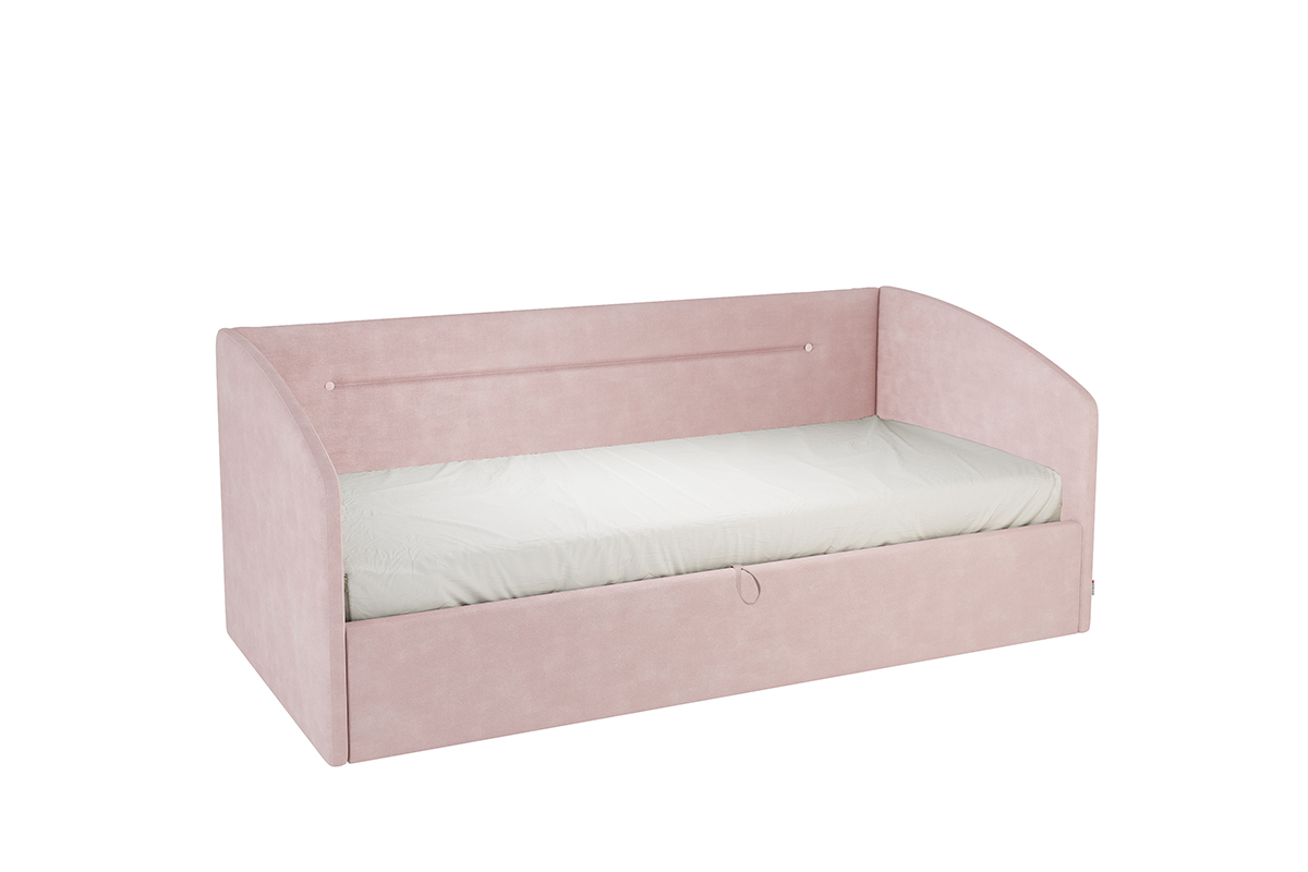Кровать 0.9 Альба (Софа) цвет Нежно-розовый