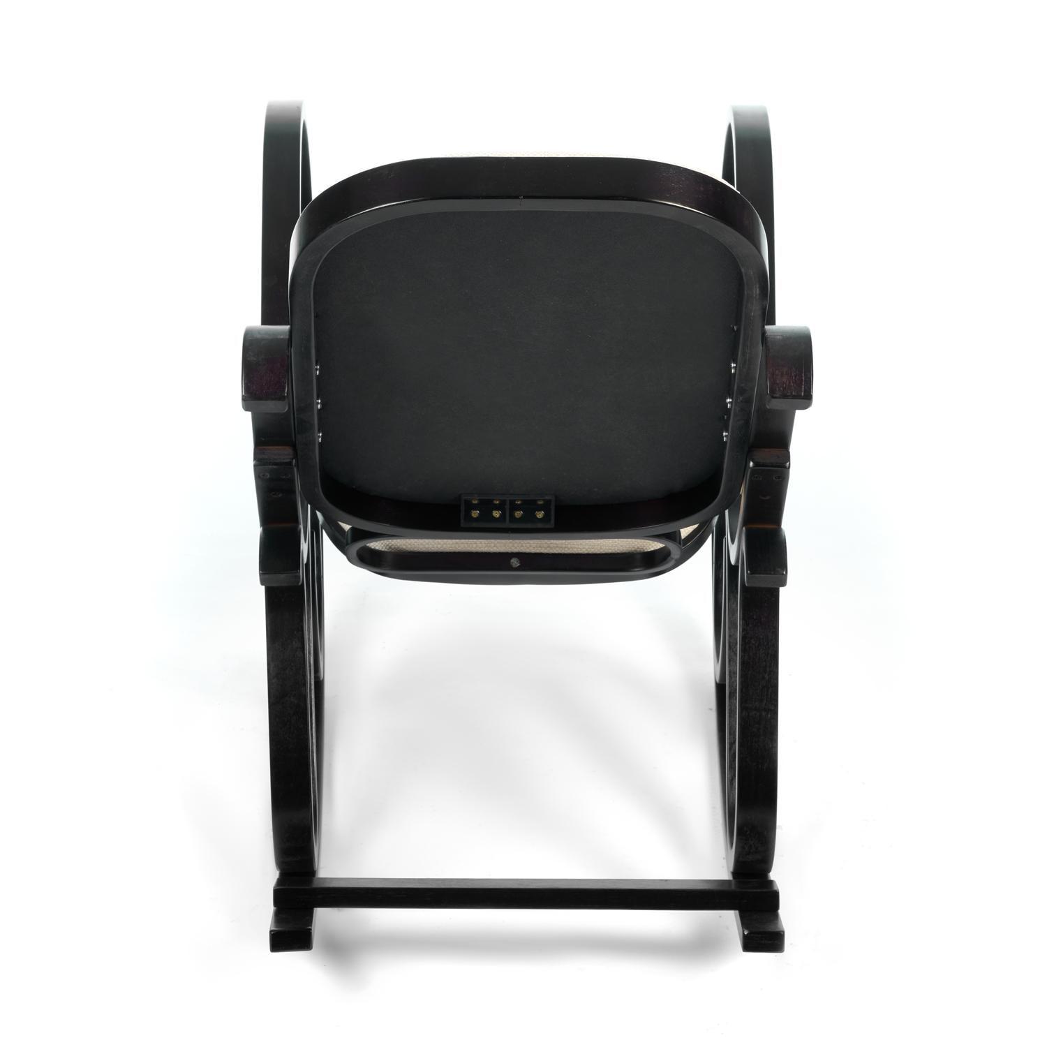 Кресло-качалка (mod. AX3002-2) (Венге/ткань бежевая