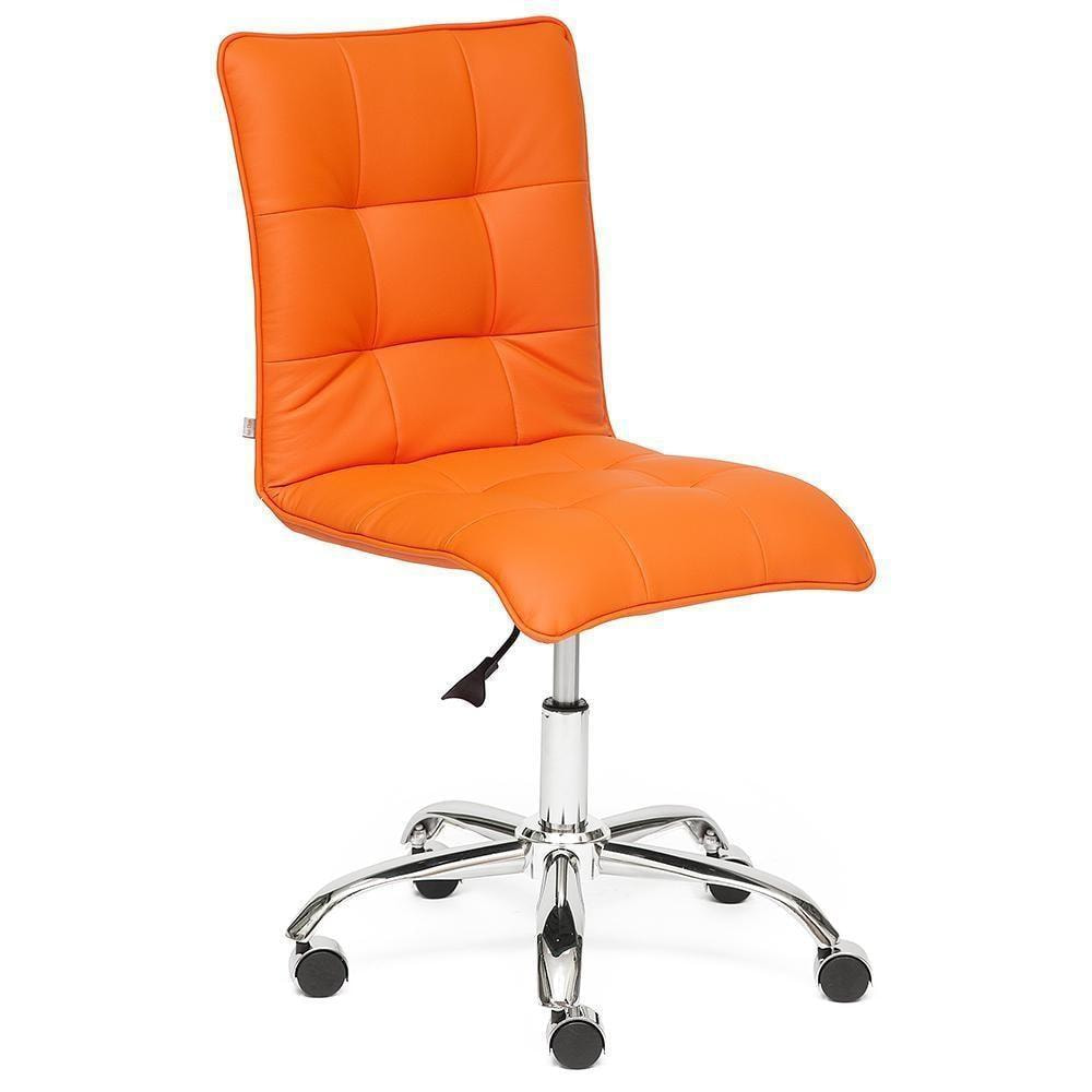 Кресло «Zero» (Оранжевая искусственная кожа)