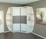 картинка Радиусный шкаф-купе Радион Right с радиусным элементом магазин Мебель Легко