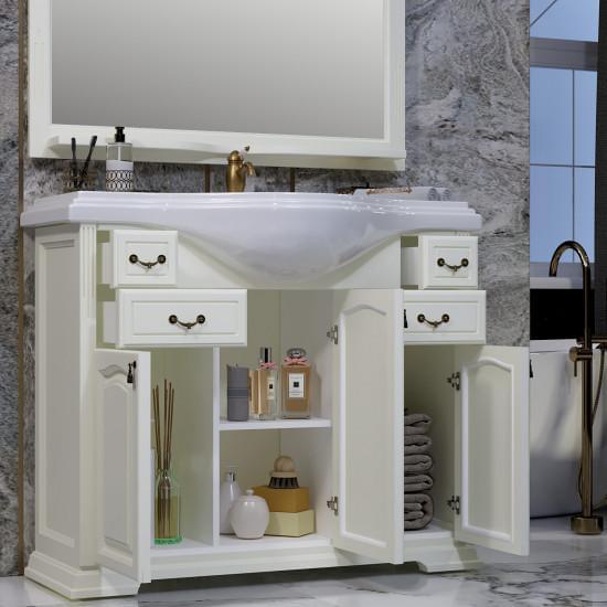 картинка Мебель для ванной Риспекто 105 слоновая кость магазин Мебель Легко
