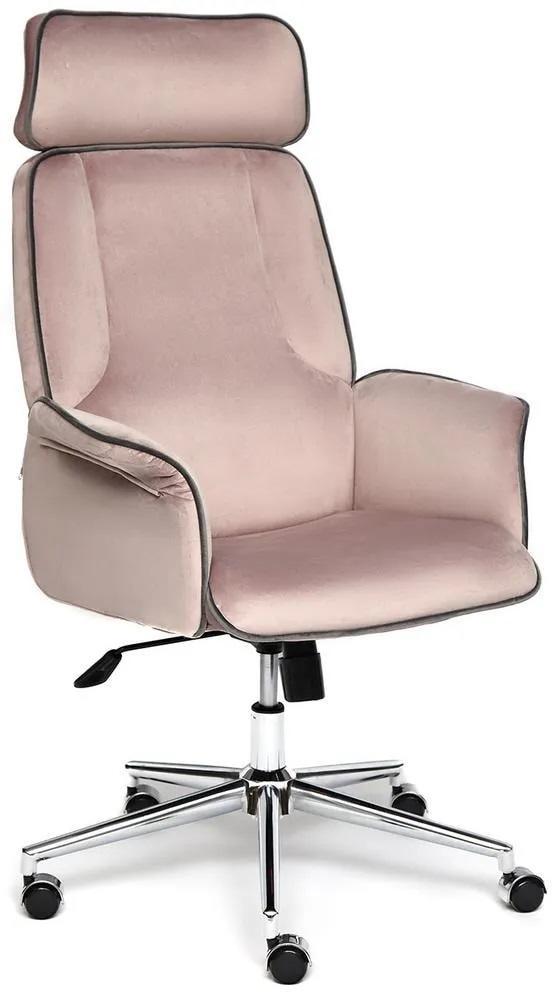 Кресло Charm велюр розовый