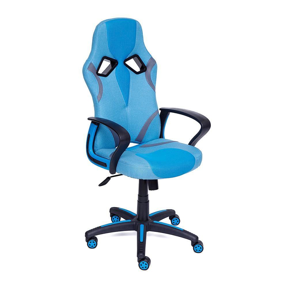Кресло Ранер голубая ткань