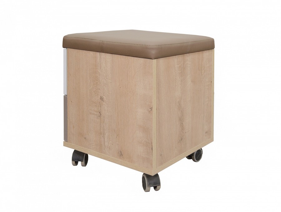 картинка Тумба с ящиком и мягкими элементом м.52 Хаски магазин Мебель Легко