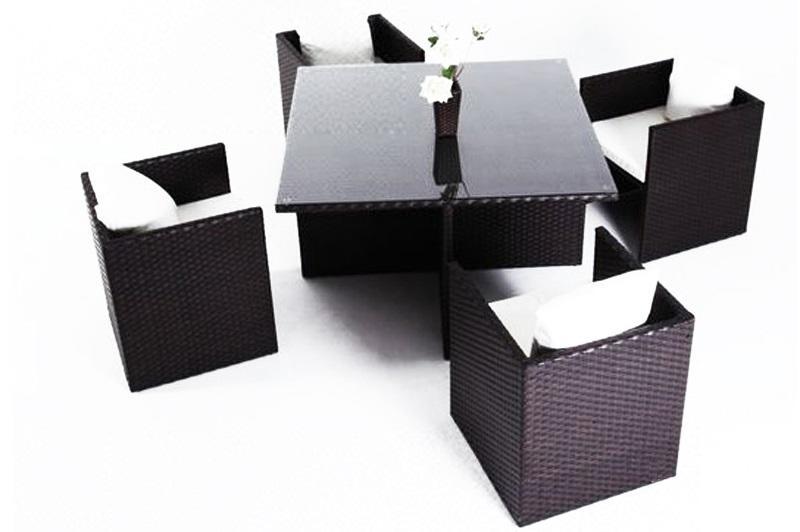 картинка Обеденный комплект Куб на 4 персоны магазин Мебель Легко