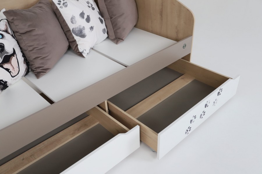 картинка Кровать Тахта с подушками м.32 Хаски магазин Мебель Легко