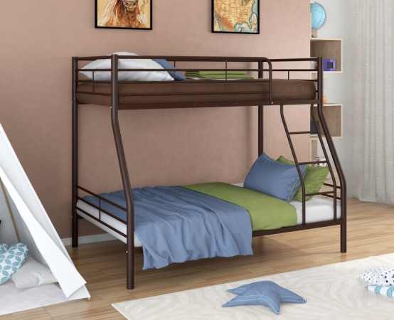 Двухъярусная кровать Гранада - 2 коричневый