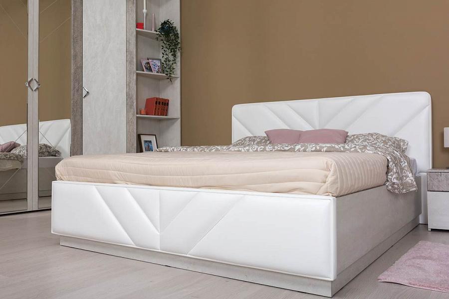 картинка Кровать двухспальная Амели 11.16 магазин Мебель Легко