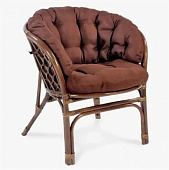 Подушка для кресла Багама коричневая полная