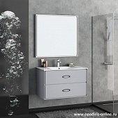 Мебель для ванной МОНТЭ 90 серый