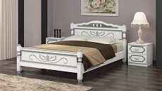 Кровать Карина 5  белая (Браво мебель)
