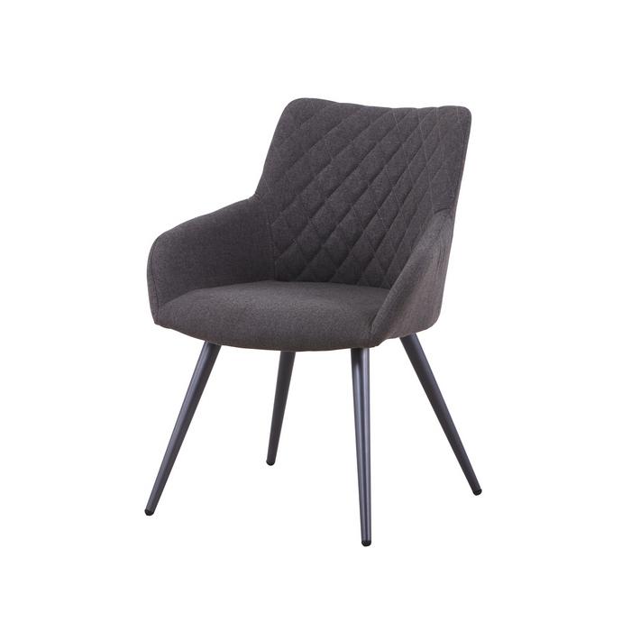 Кресло-DC83002-текстиль-темно-серый