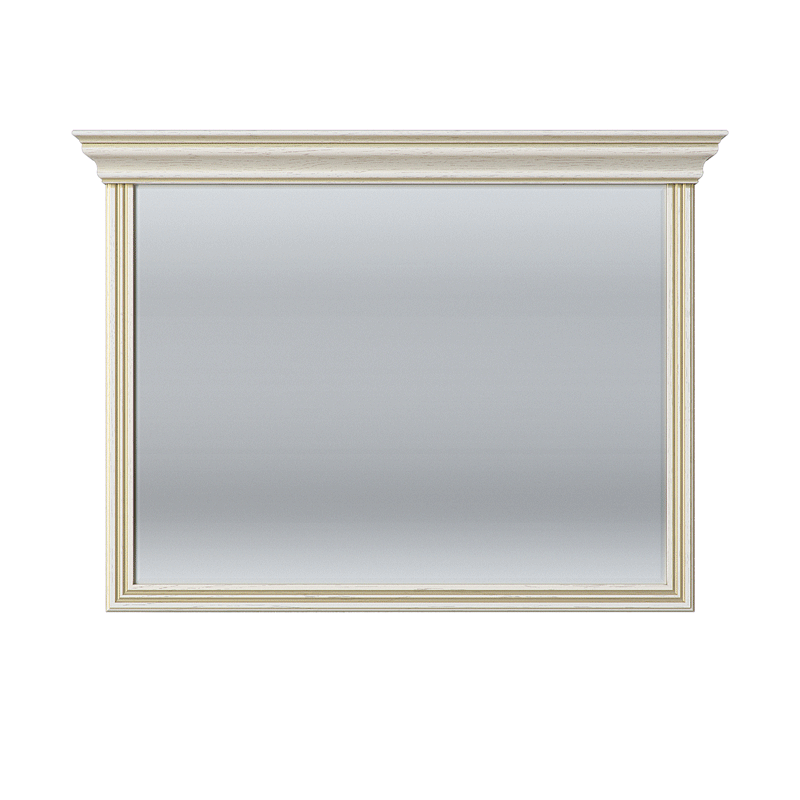 Зеркало навесное СП.0815.401 «Венето» «дуб леонардо» (патина «золото»)