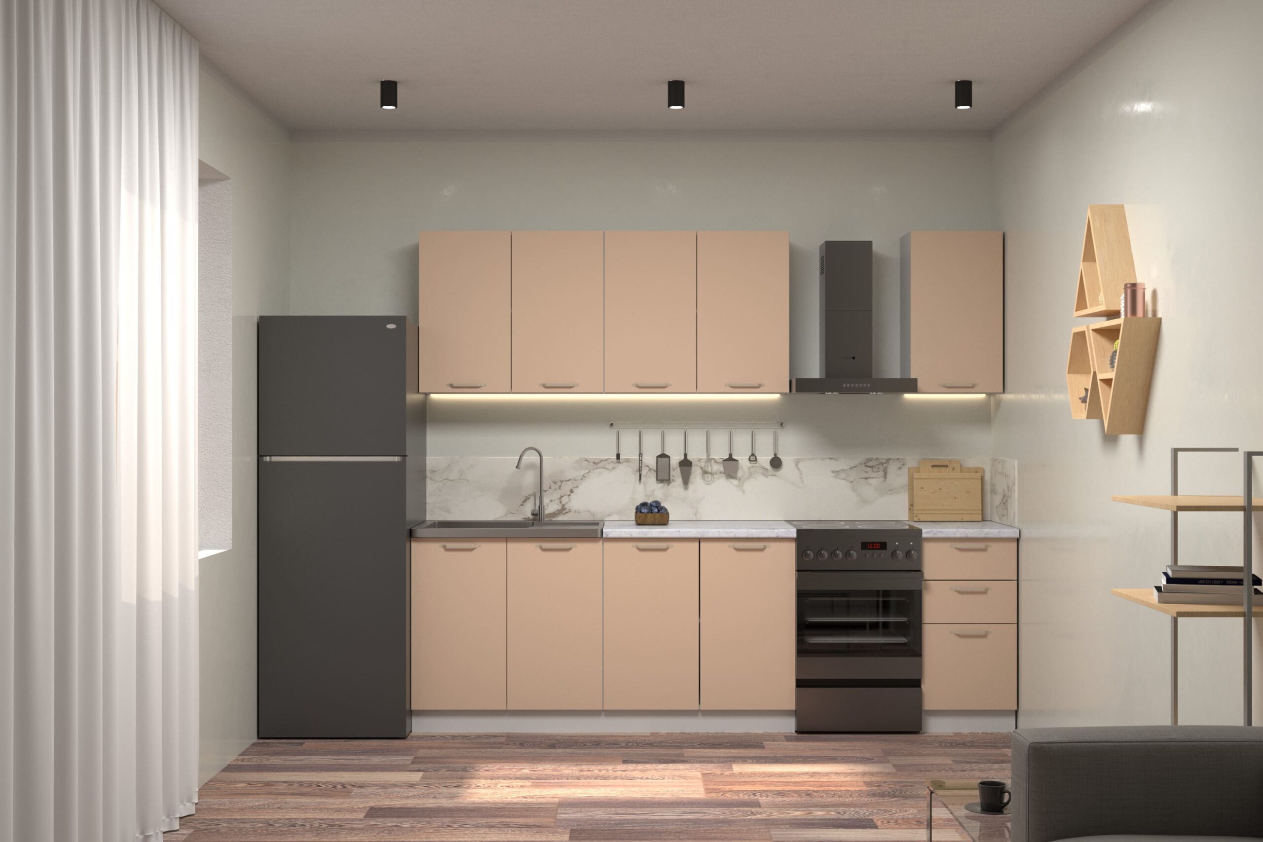 картинка Кухня Марсель 2.0 м ДСВ магазин Мебель Легко