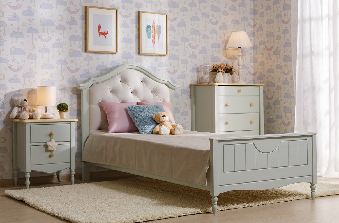 картинка Кровать Айно №17 мягкая магазин Мебель Легко