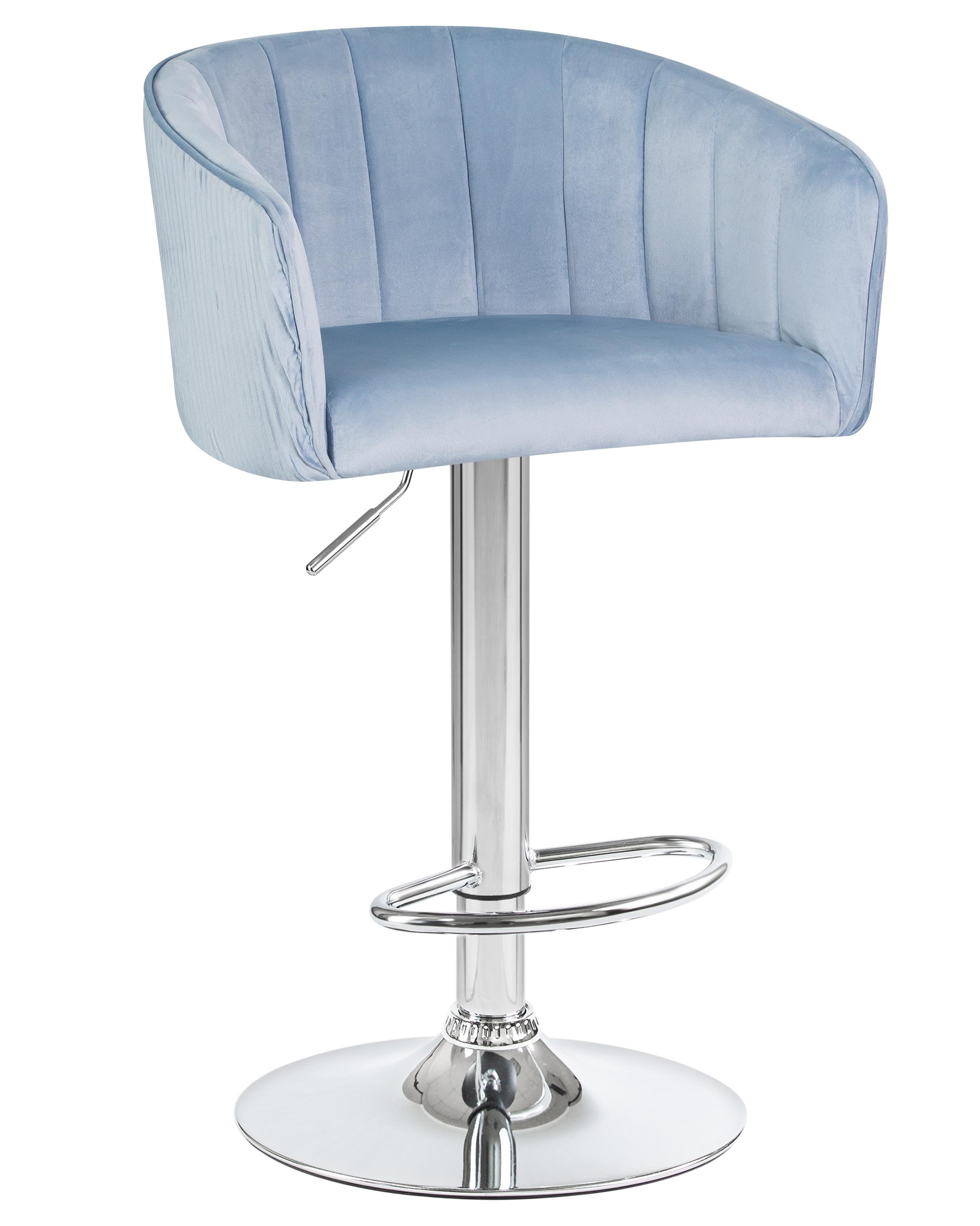 Барный стул LM 5025 серо голубой