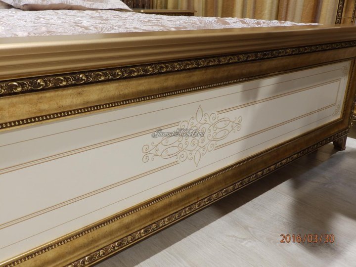 картинка Версаль кровать шелкография Мэри мебель  магазин Мебель Легко