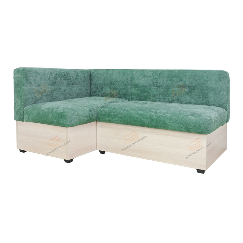 Палермо ДПМТ10 угловой диван со спальным местом обивка Hope 12. корпус акация лэклэнд светлая