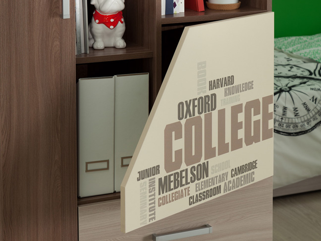 Колледж шкаф комбинированный
