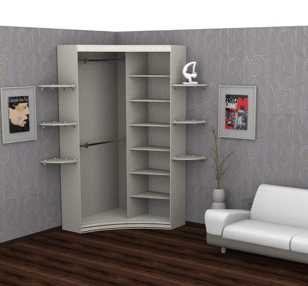 картинка Радиусный шкаф-купе Радиус магазин Мебель Легко