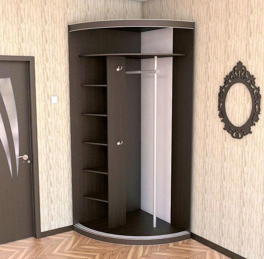 картинка Радиусный шкаф-купе Радион 1 магазин Мебель Легко