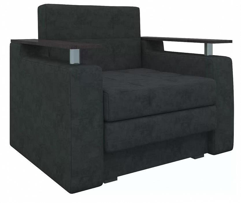 Кресло-кровать Мираж ткань Вельвет цвет Черный