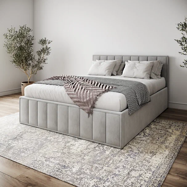 картинка Мягкая кровать Лана с подъемным механизмом ДСВ магазин Мебель Легко