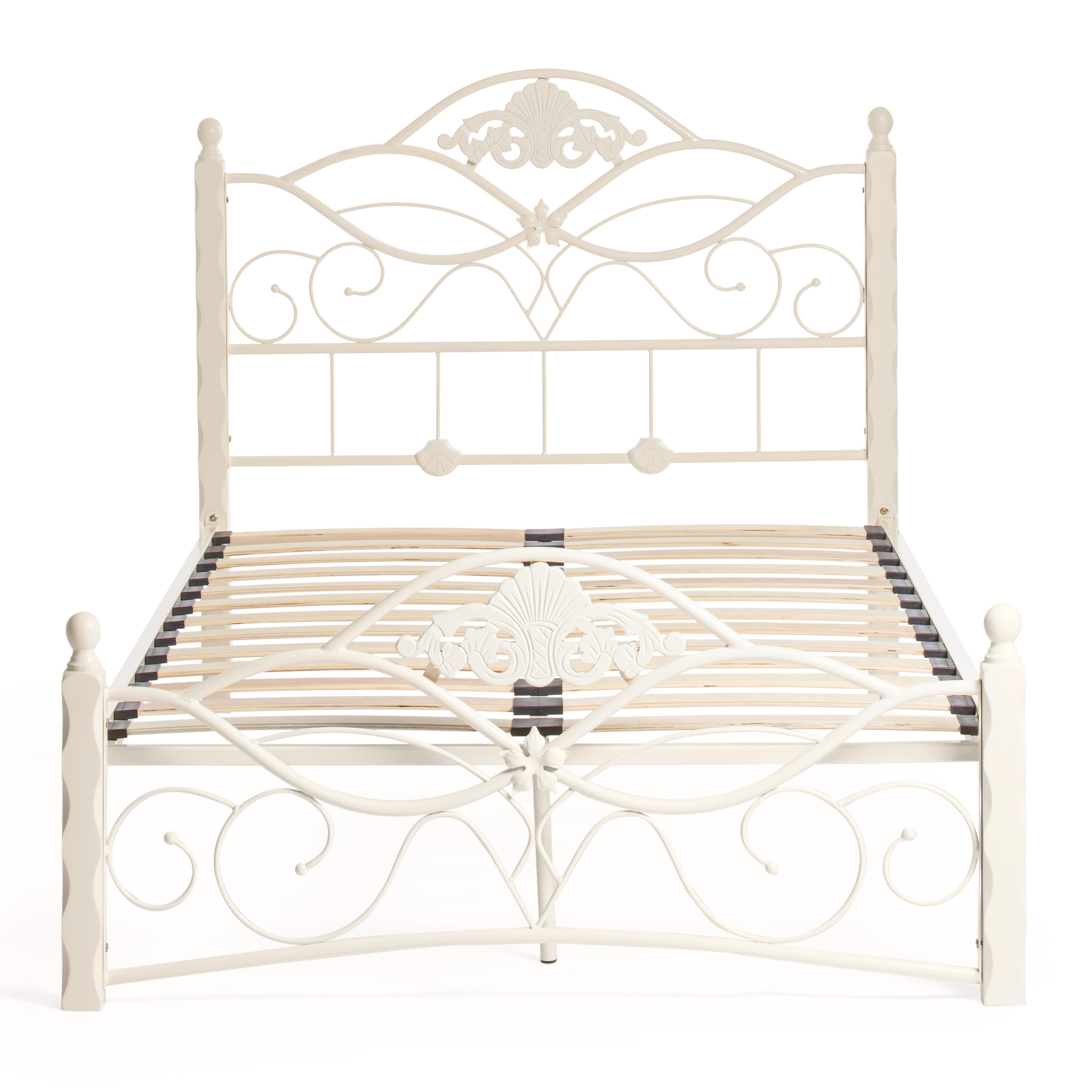 картинка Кровать Канцона Canzona белая магазин Мебель Легко