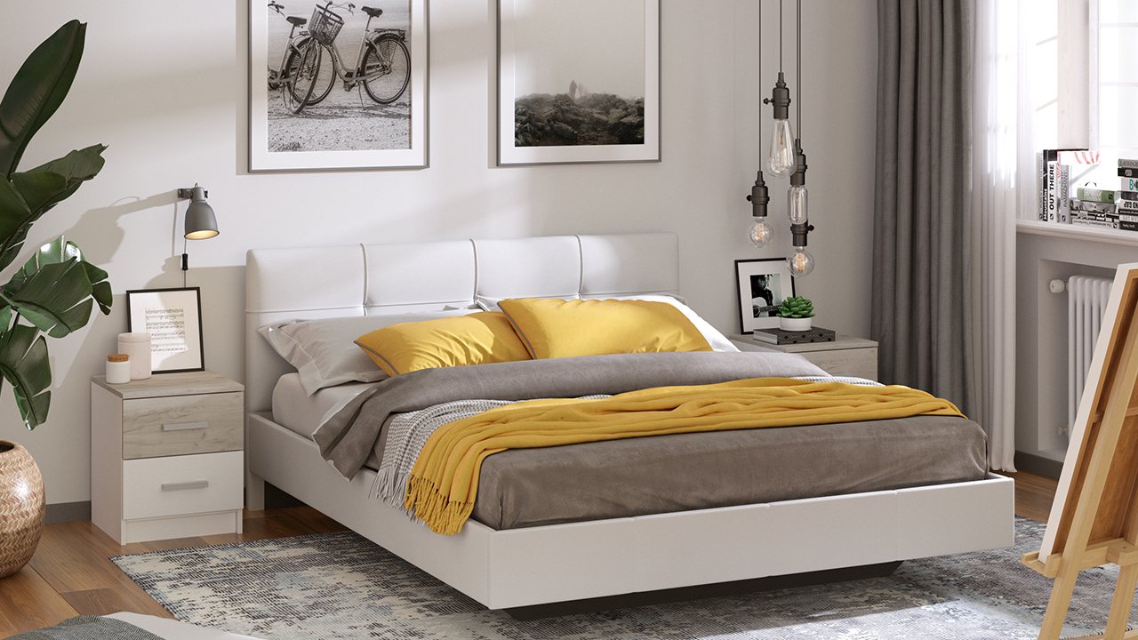 картинка Кровать с ПМ Лора магазин Мебель Легко