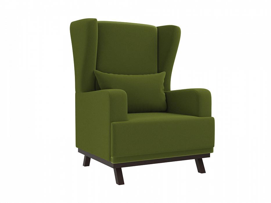 Кресло Джон ткань Вельвет цвет Зеленый