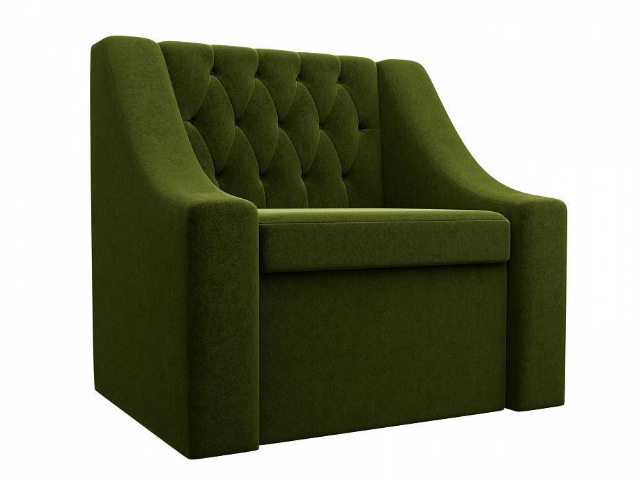 Кресло Мерлин ткань Вельвет цвет Зеленый