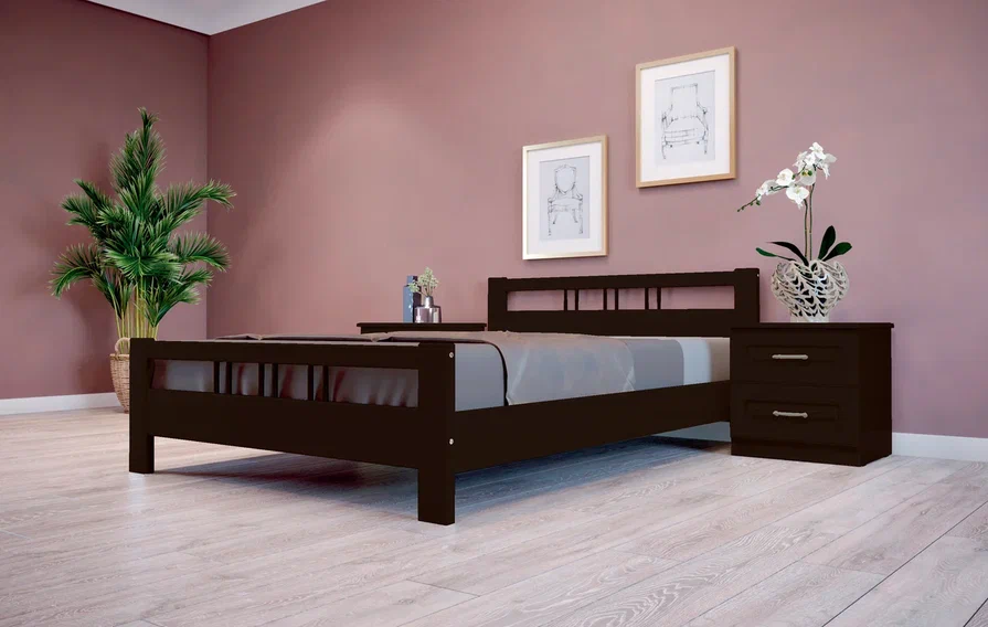 картинка Кровать Вероника 3 (Браво мебель) магазин Мебель Легко