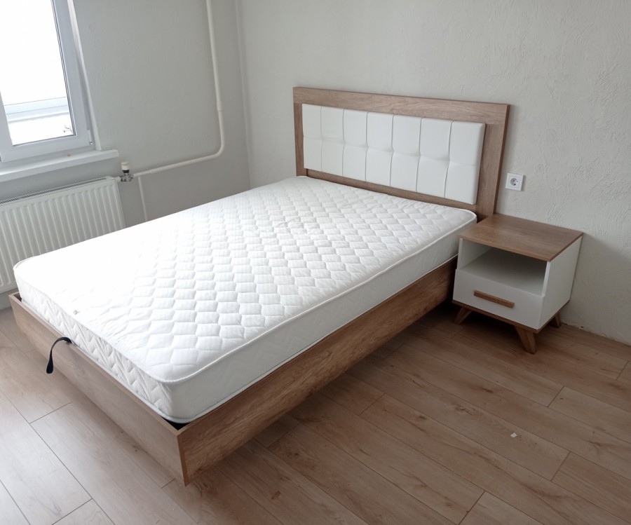 картинка Кровать Вега Скандинавия с ПМ магазин Мебель Легко