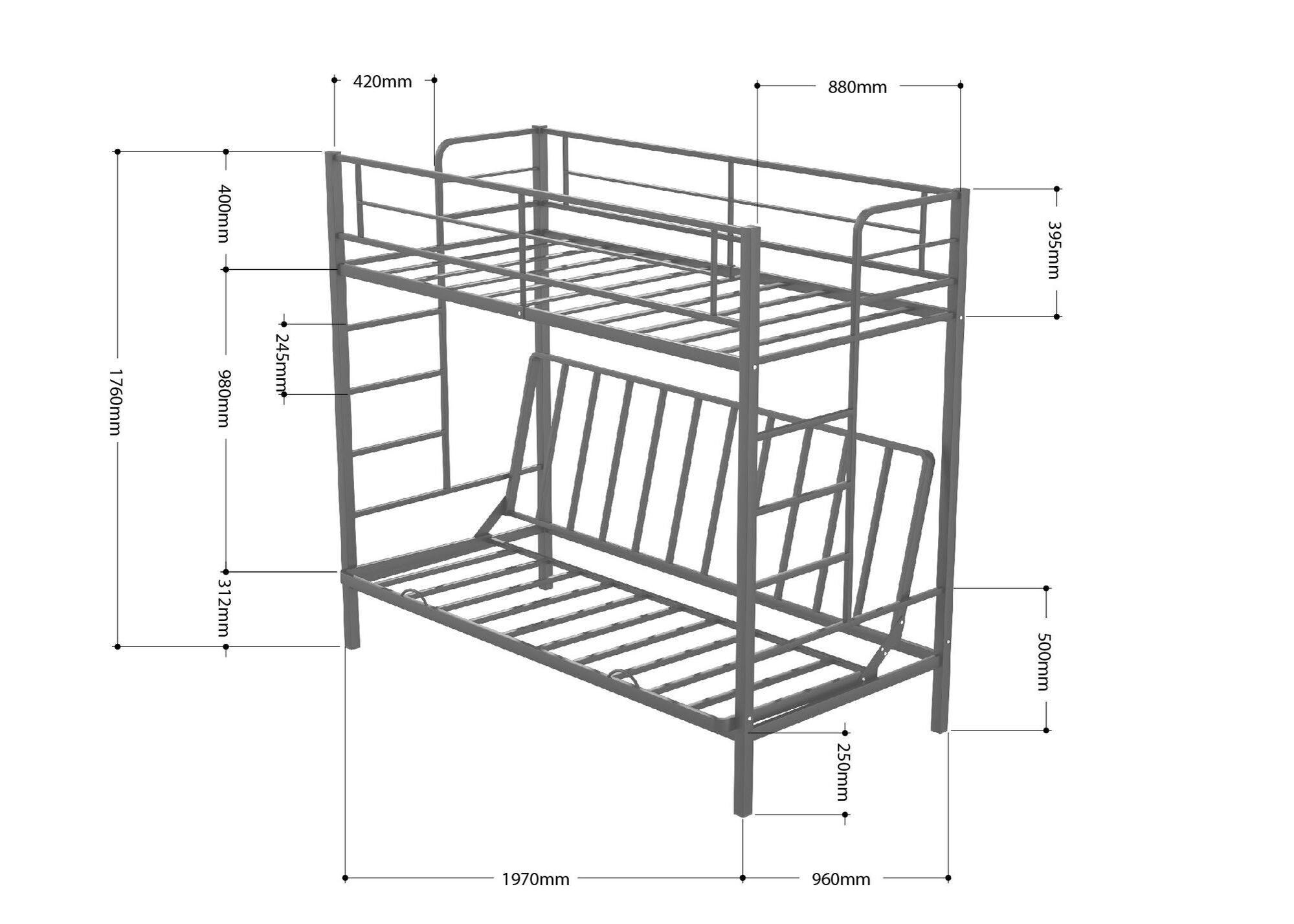 картинка Детская кровать Дакар 1 с ящиками магазин Мебель Легко