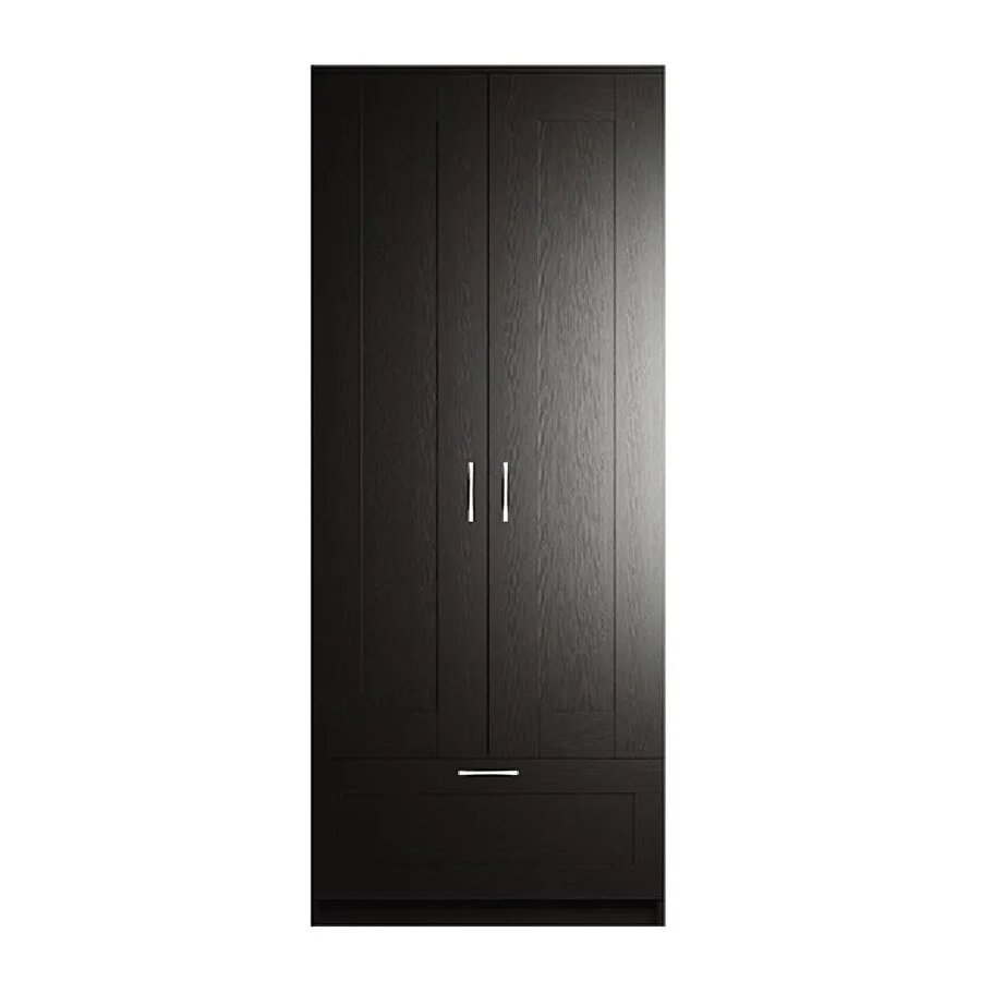 Шкаф комбинированный 2-х дверный с 1 ящиком Сириус  венге