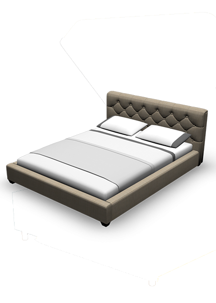 Полутороспальная кровать в интернет-магазине «Мебель-Легко»