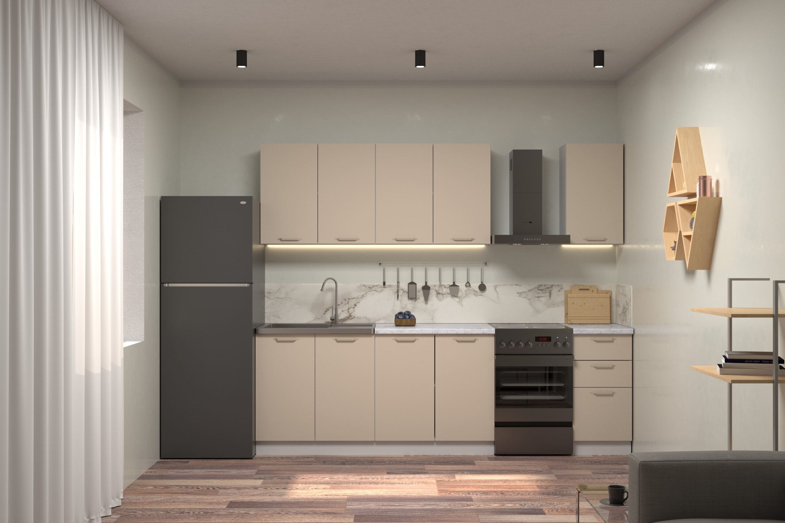 картинка Кухня Марсель 2.0 м ДСВ магазин Мебель Легко