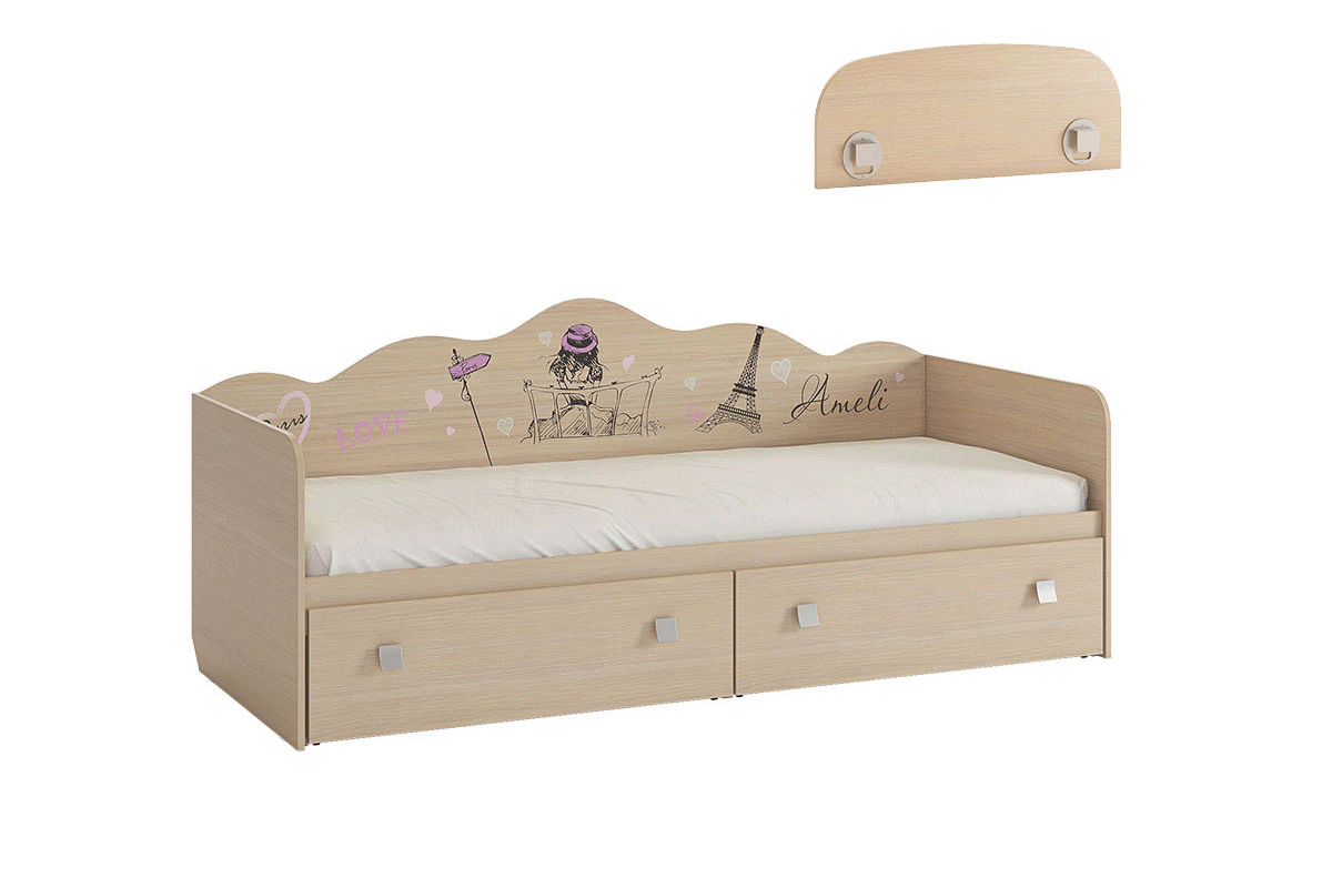 картинка Амели кровать детская Мебельсон магазин Мебель Легко