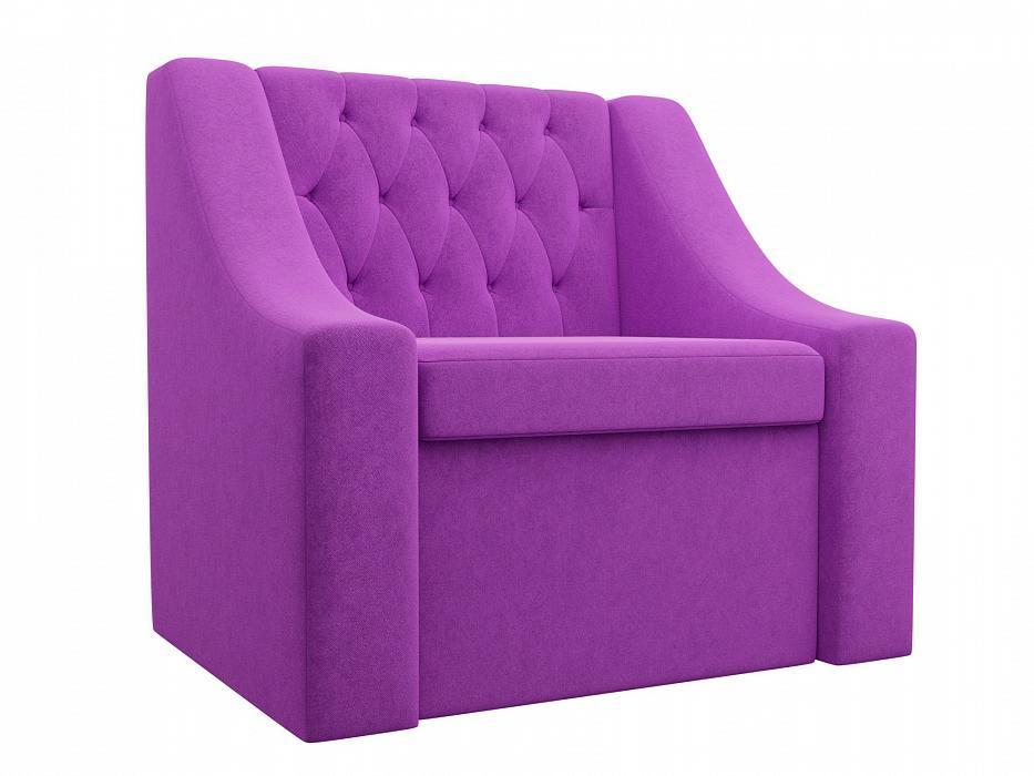 Кресло Мерлин ткань Вельвет цвет Фиолетовый