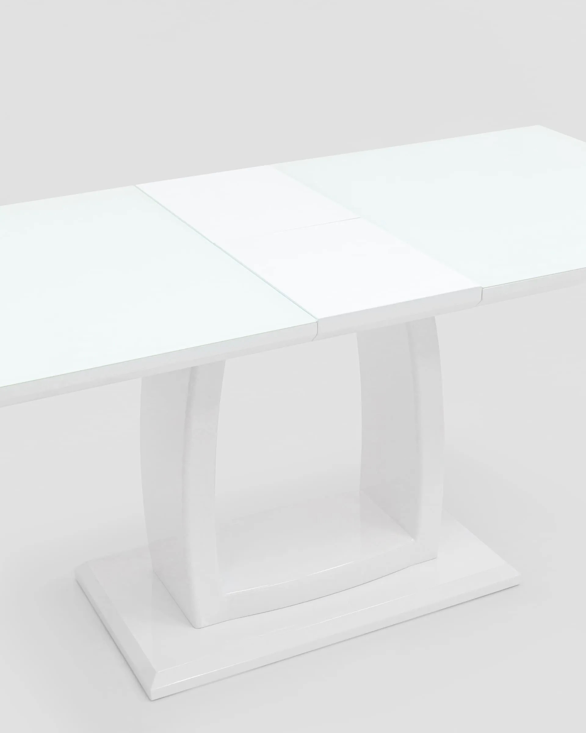 картинка Стол обеденный Орлеан глянцевый белый магазин Мебель Легко