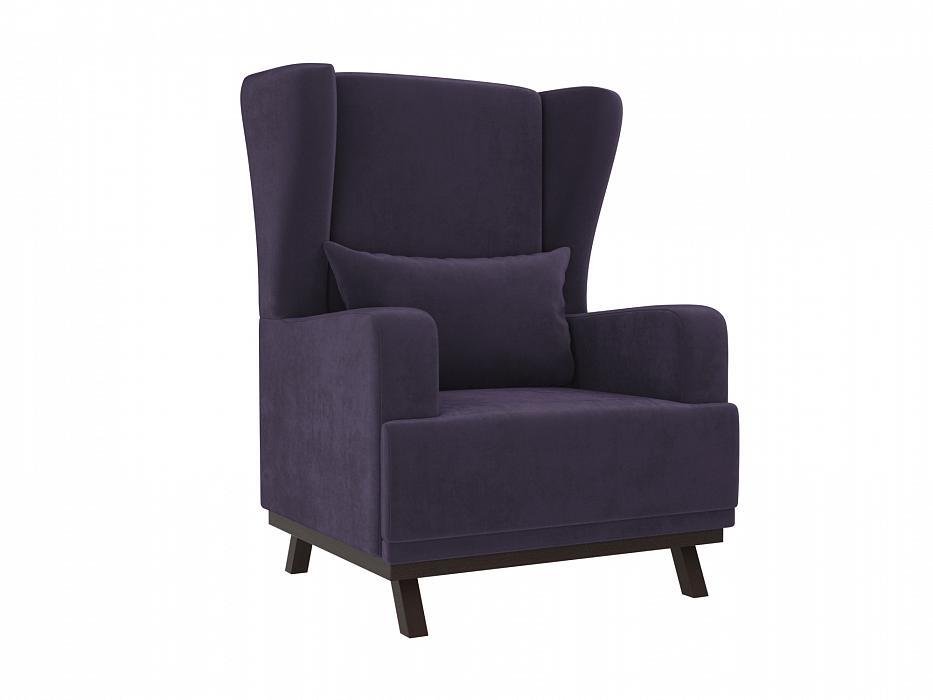 Кресло Джон ткань Велюр цвет Фиолетовый