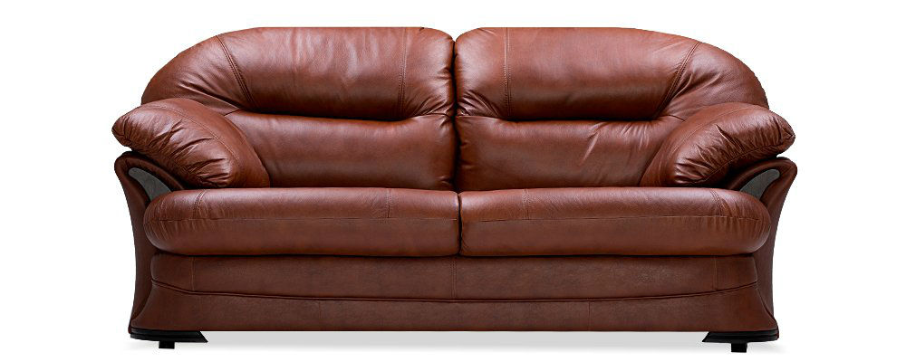 Диван кожаный коричневый Ланкастер - купить в Санкт-Петербурге (СПб) понизкой цене в интернет-магазине Мебель Легко
