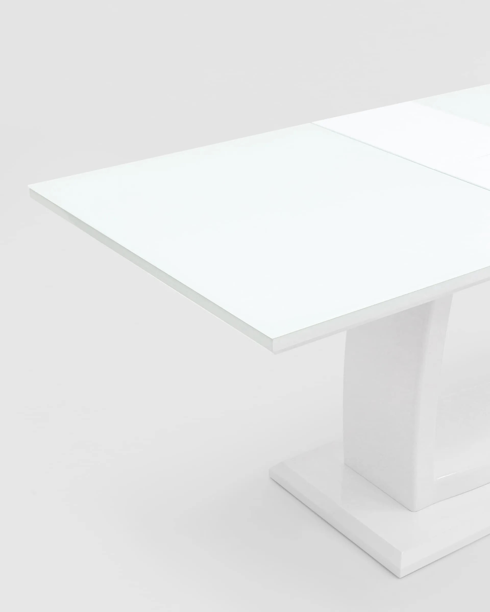 картинка Стол обеденный Орлеан глянцевый белый магазин Мебель Легко