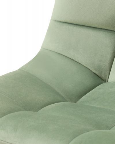 Барный стул 5017 пудрово-мятный велюр