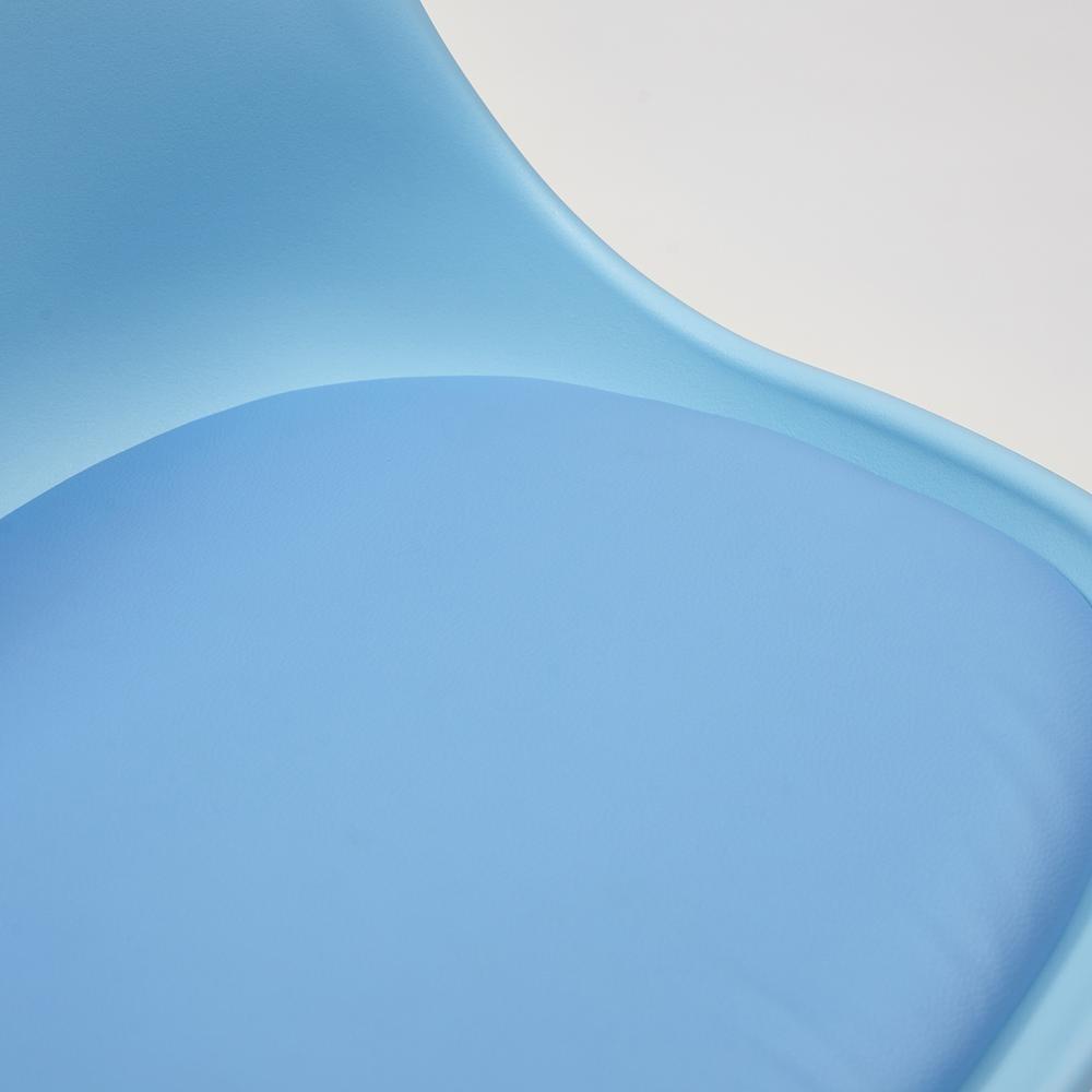 Стул «Tulip Iron Chair» голубой