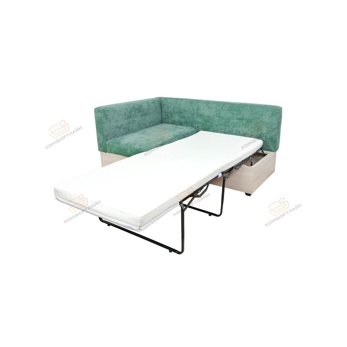 картинка Палермо ДПМТ10 угловой диван со спальным местом магазин Мебель Легко