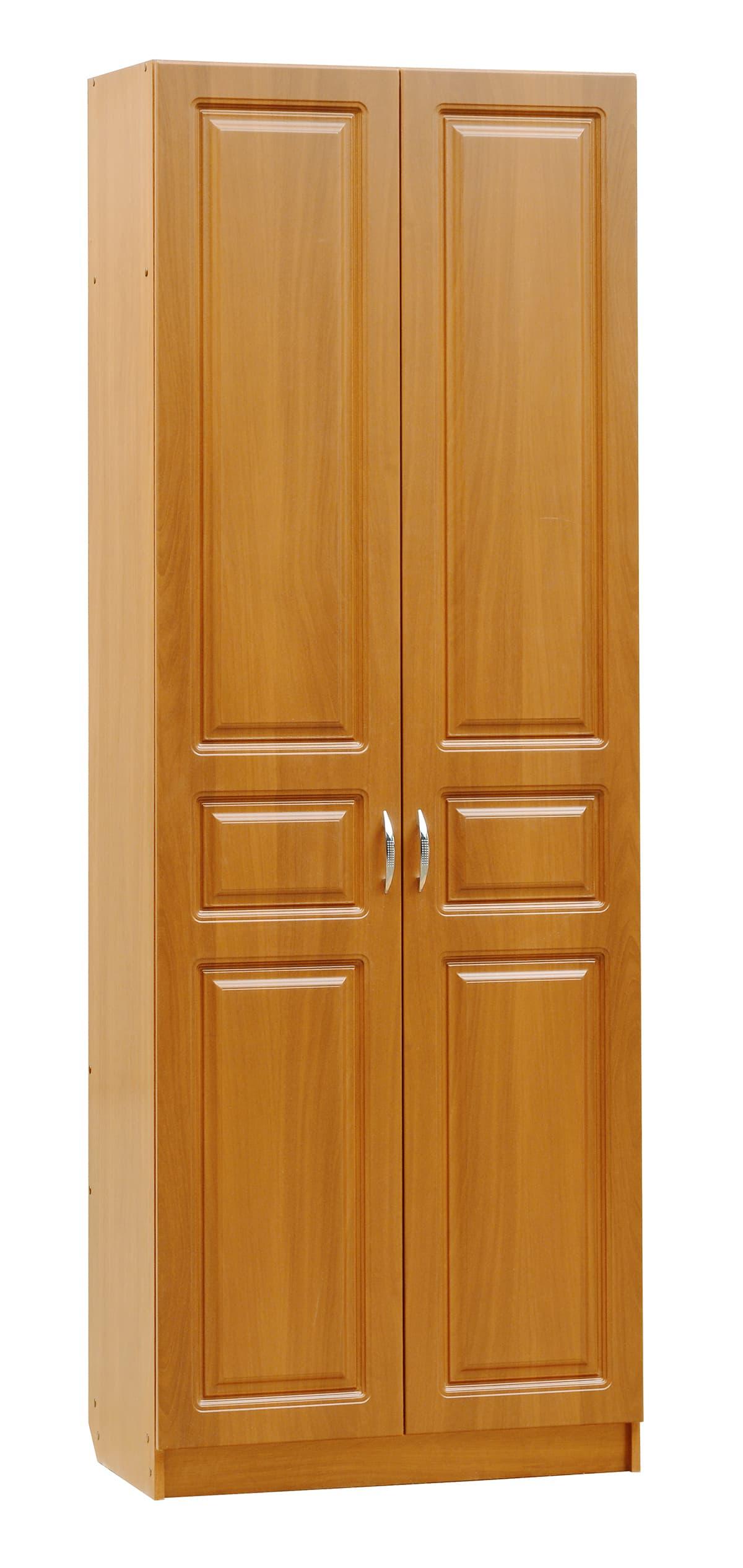 Шкаф 2-х створчатый Визит мод 06, с выдвижной штангой мдф мат Вишня