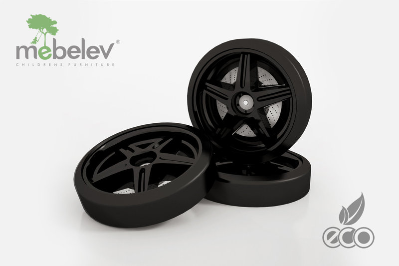 картинка Объемные пластиковые колеса для NEO магазин Мебель Легко