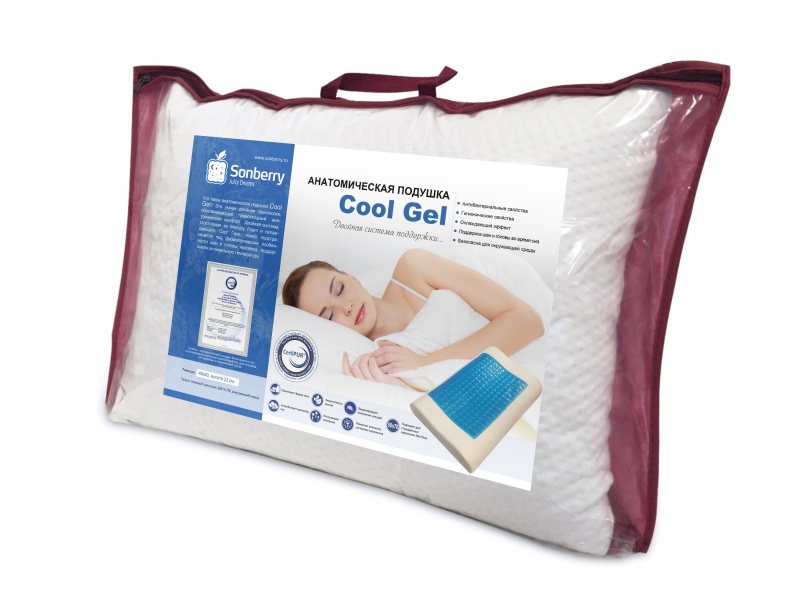 Анатомическая подушка Cool Gel Classic